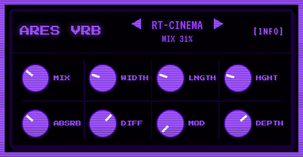 Ares VRB — RT-CINEMA mode